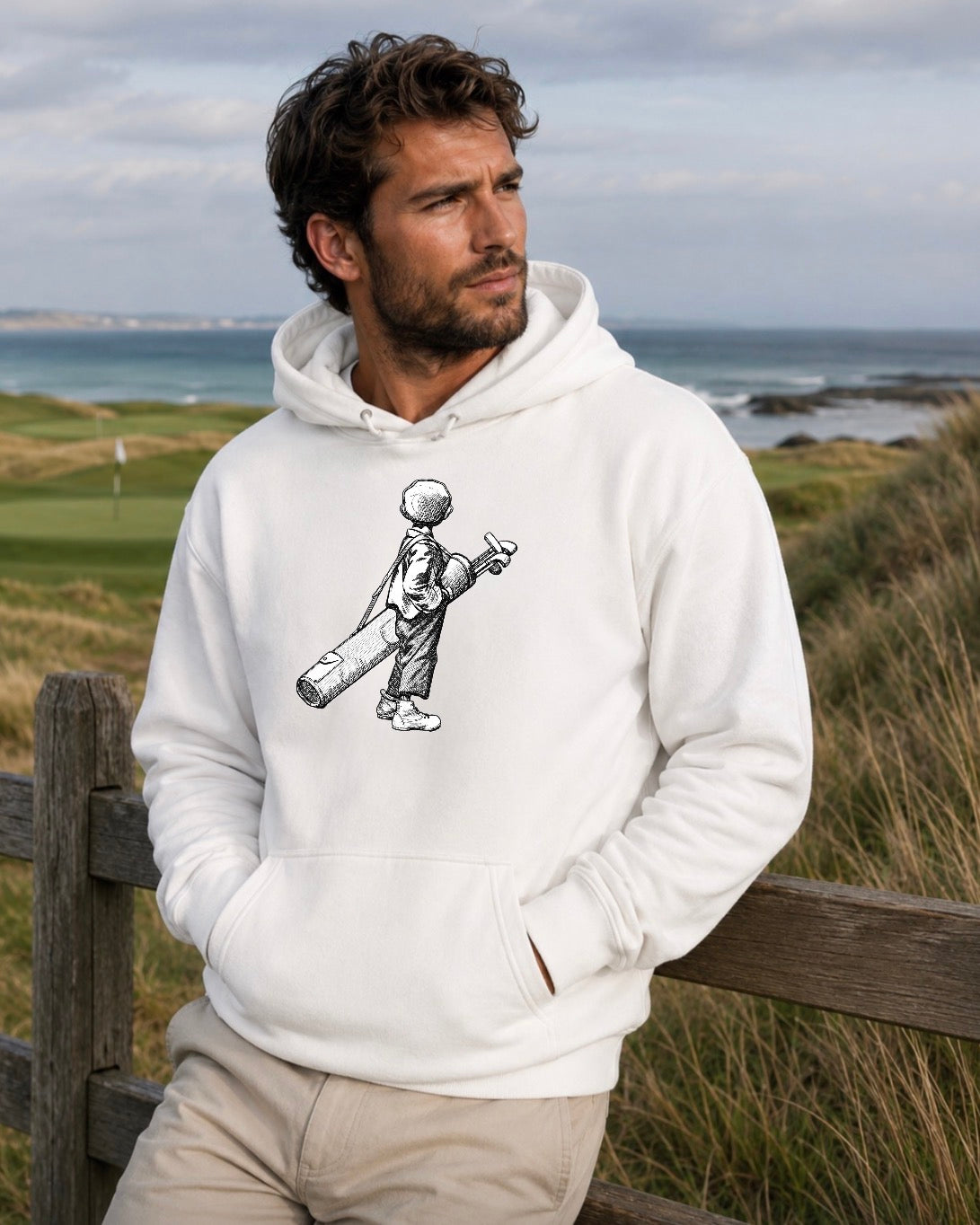 THE CADDY Hoodie (White)
