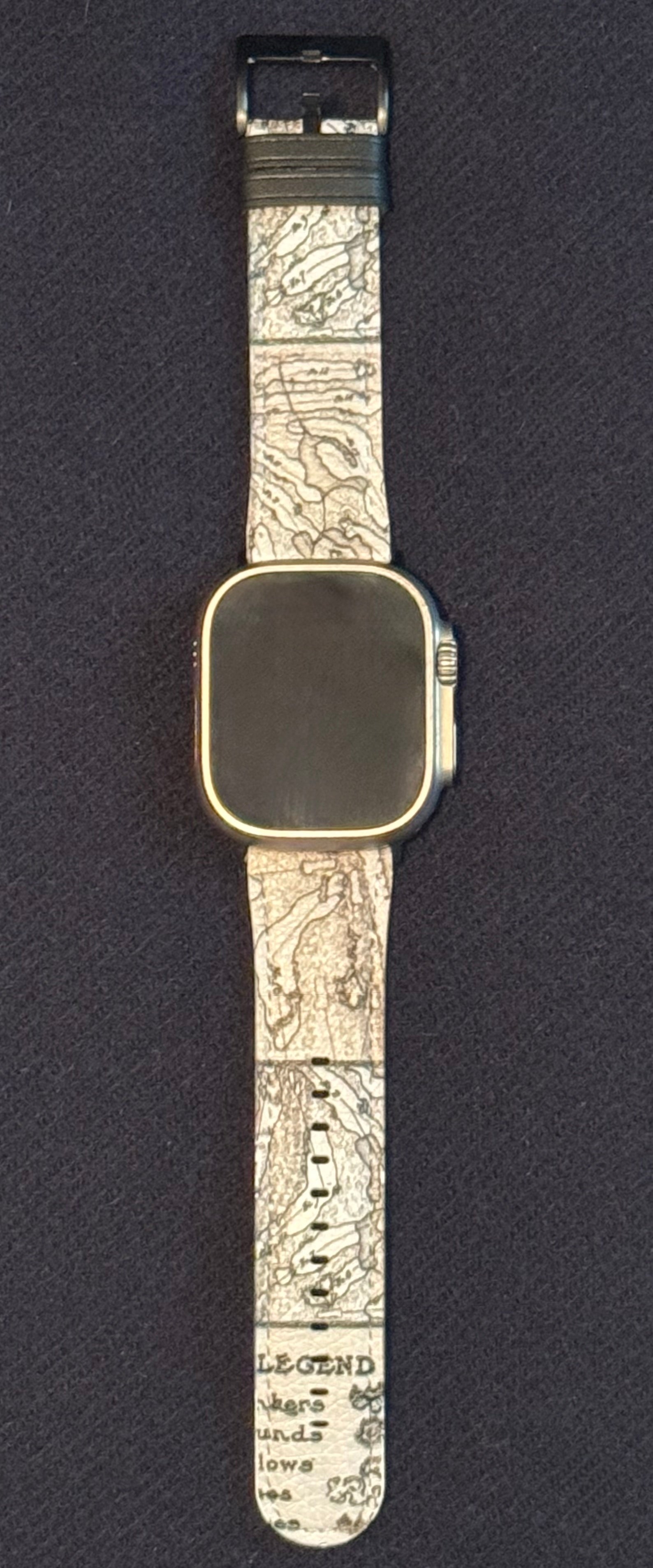 Custom Design : Seminole Apple Watch Band