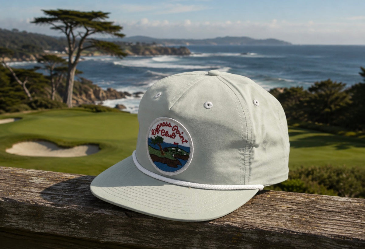Vintage Cypress Point on Sea Mist Throwback Rope (Low to Mid Crown)
