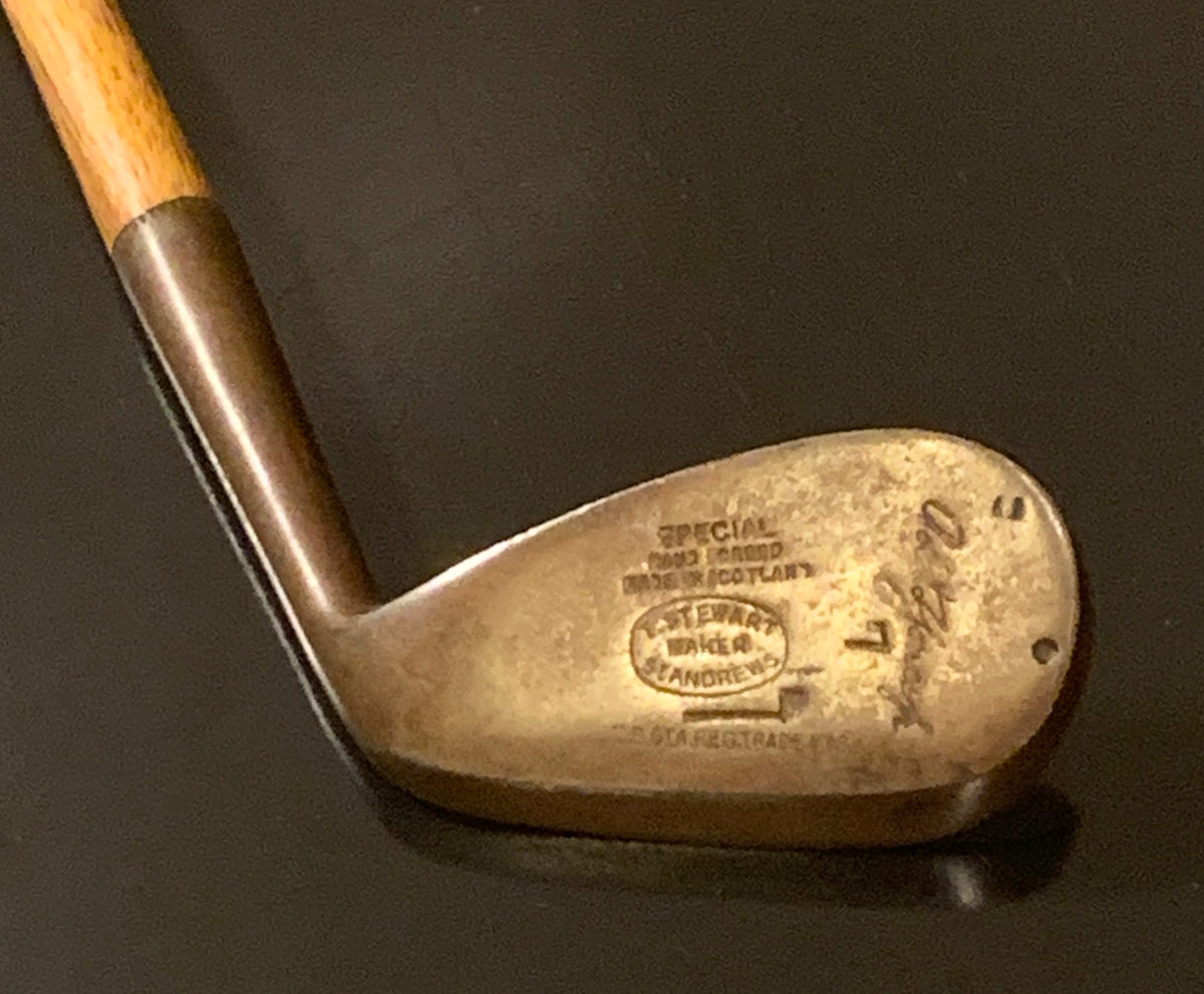 Bobby Jones’ Personal Mashie Niblick Hickory Shafted Club
