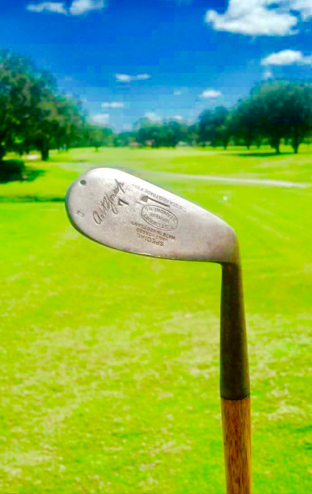 Bobby Jones’ Personal Mashie Niblick Hickory Shafted Club