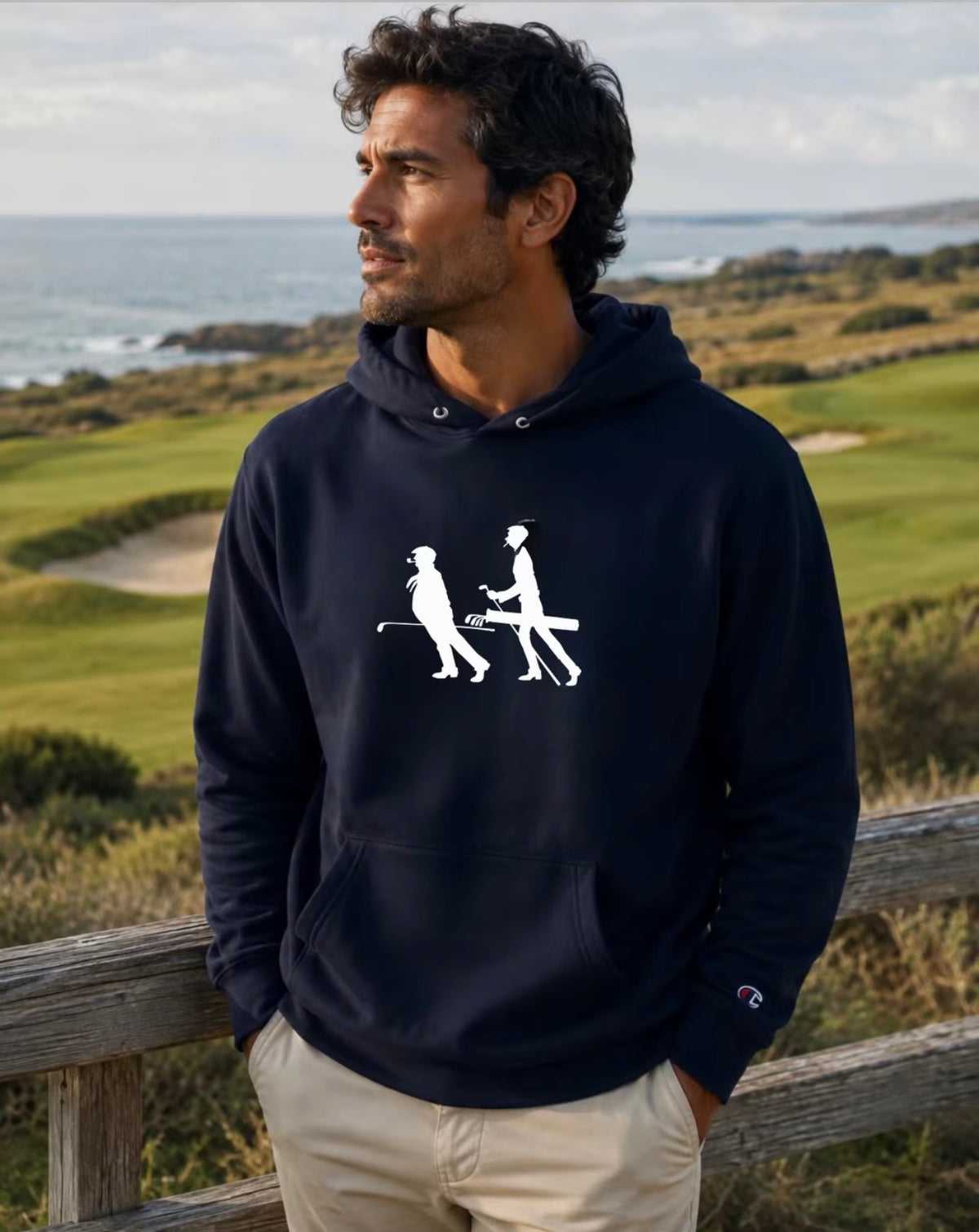 Player & Caddy Hoodie (Navy)
