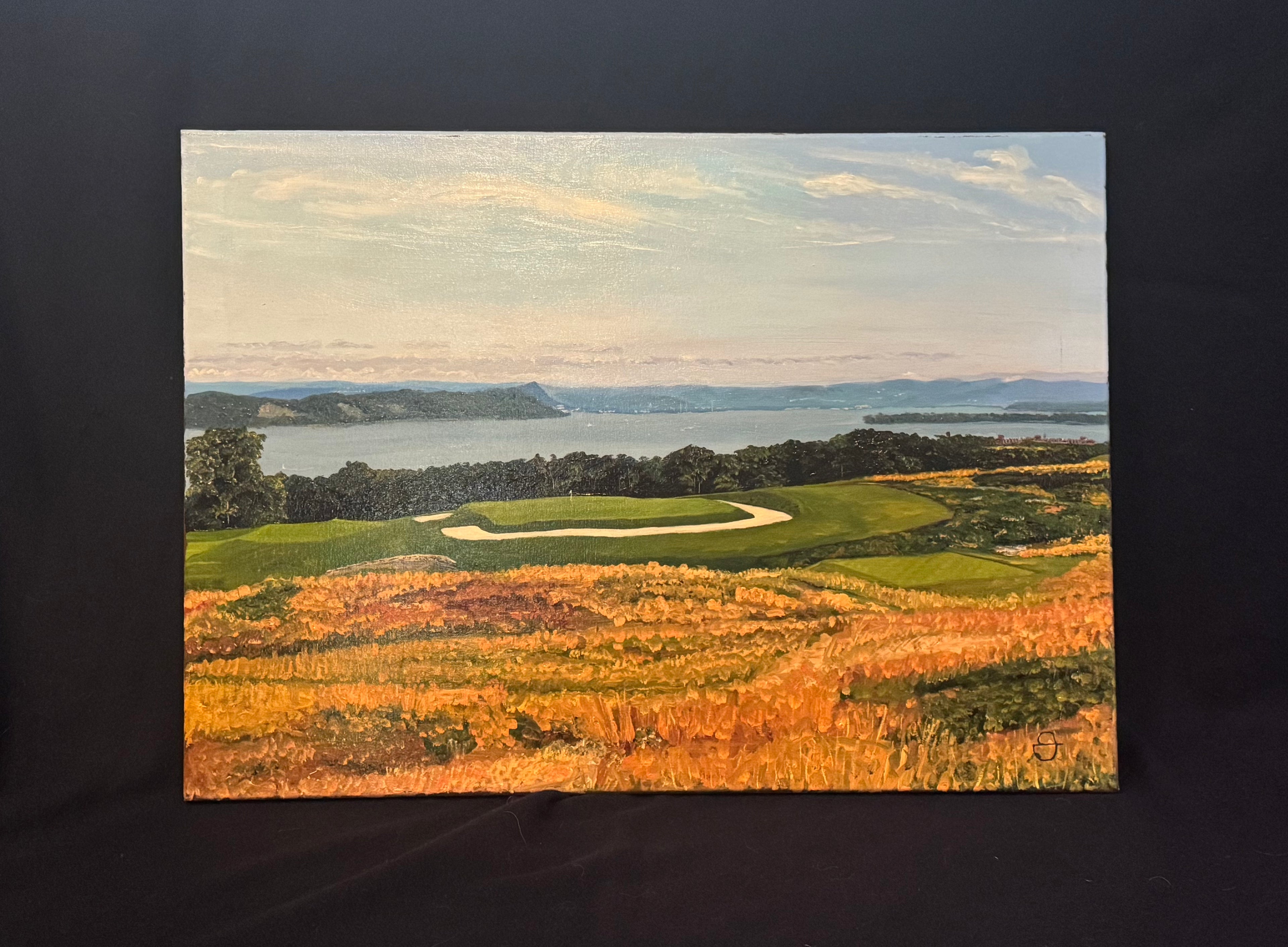 Sleepy Hollow’s Short Hole (Original Oil Painting) by Josh Bills